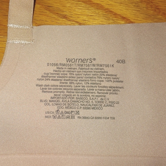 40B No Side Effects Underarm-Smoothing Comfort Wireless Lightly Line T-Shirt Bra - Picture 11 of 12